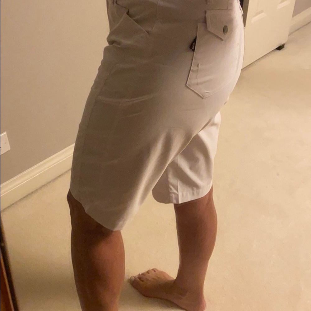 Nivo White Shorts
